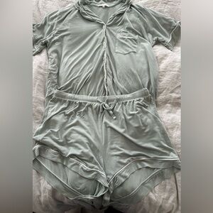 Sage Green Women's Pajama Set